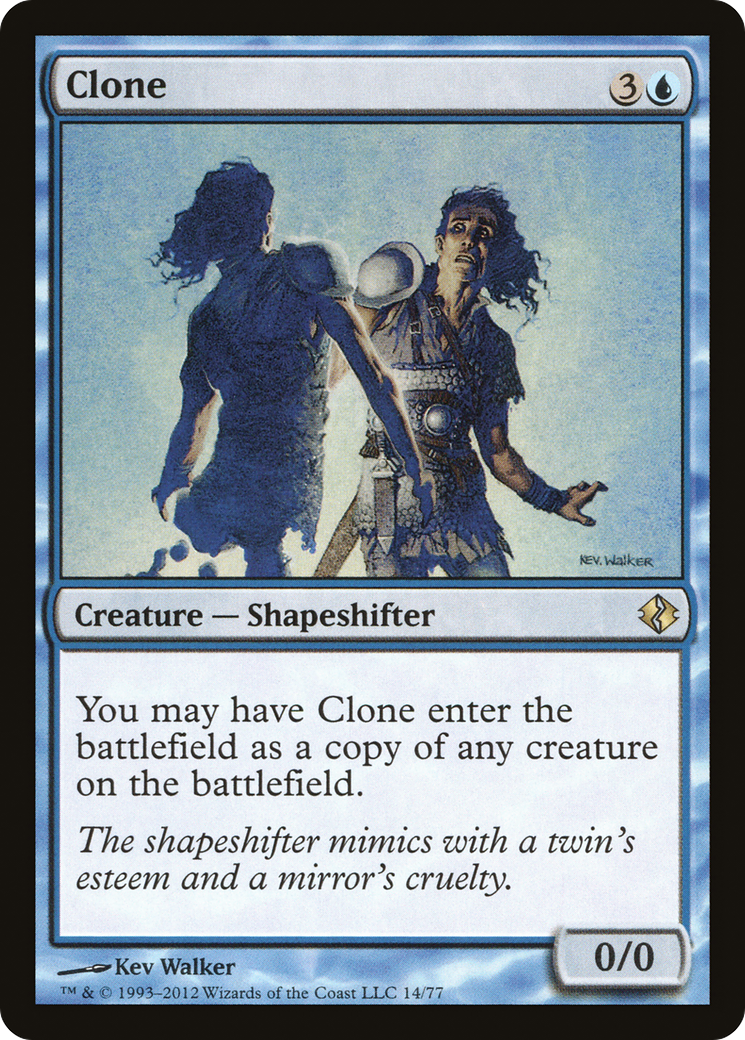 Clone (DDI-014) [Duel Decks: Venser vs. Koth]
