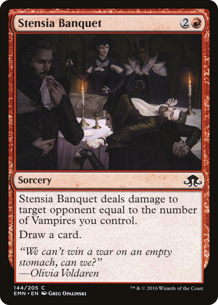 Stensia Banquet (EMN-144) [Eldritch Moon] Foil