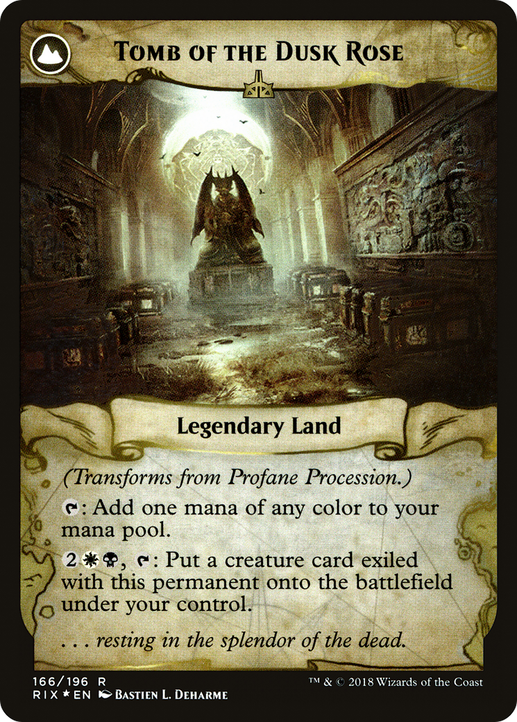 Profane Procession (PRE-166S) [Rivals of Ixalan Promos] Foil