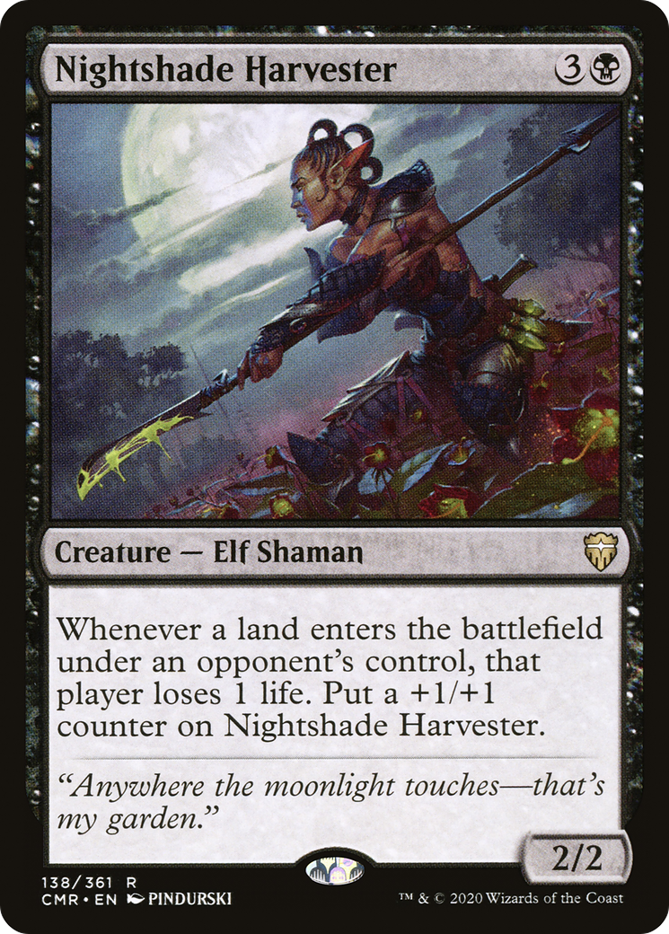 Nightshade Harvester (CMR-138) [Commander Legends]