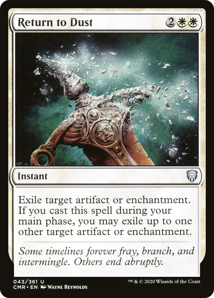 Return to Dust (CMR-043) [Commander Legends]