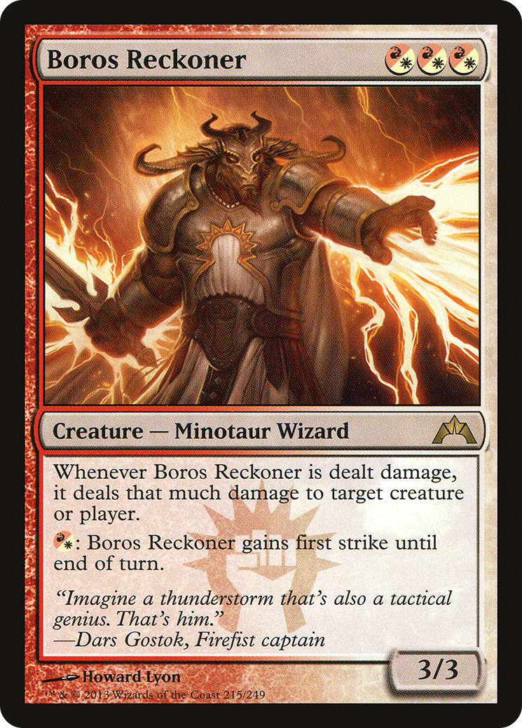 Boros Reckoner (GTC-215) [Gatecrash]