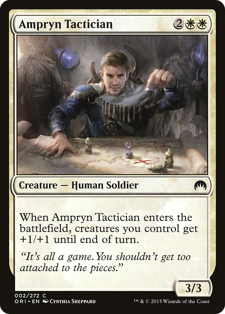 Ampryn Tactician (ORI-002) [Magic Origins]