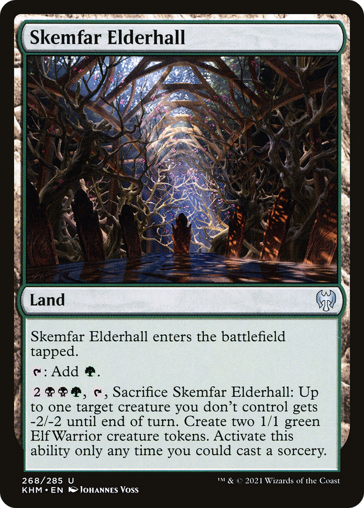 Skemfar Elderhall (KHM-268) [Kaldheim] Foil