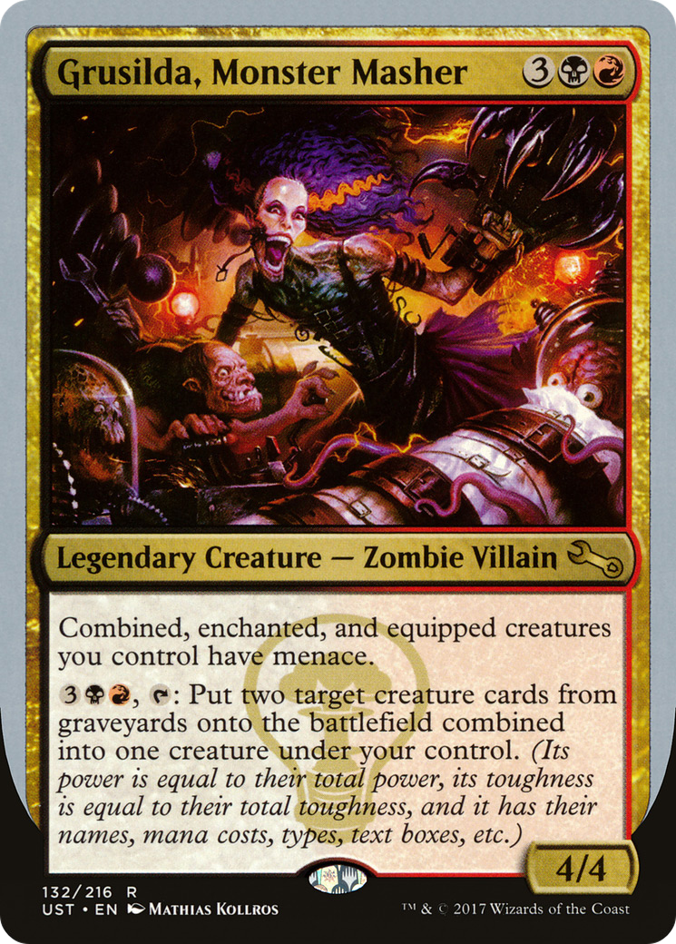 Grusilda, Monster Masher (UST-132) [Unstable] Foil