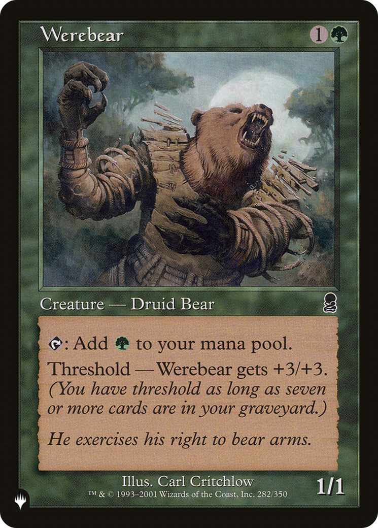 Werebear (LIST-ODY-282) [The List]