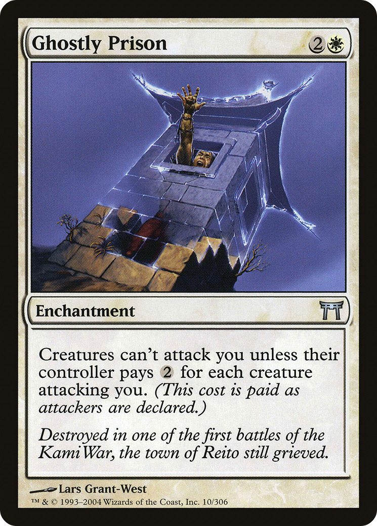Ghostly Prison (CHK-010) [Champions of Kamigawa]