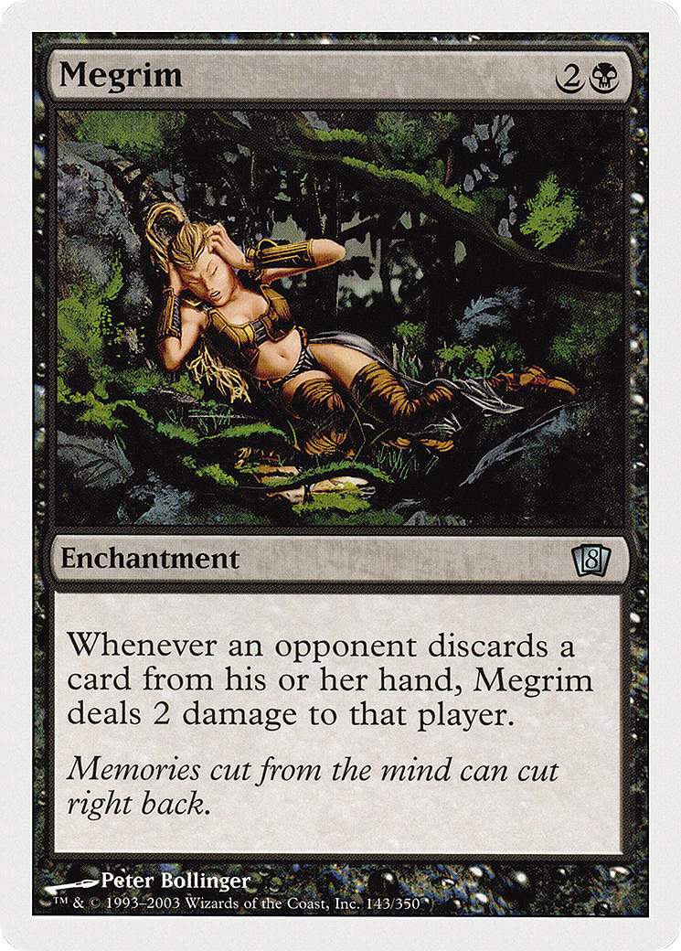 Megrim (8ED-143) [8th Edition] Foil