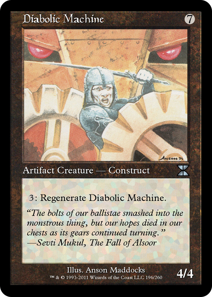 Diabolic Machine (ME4-196) [Masters Edition IV] Foil