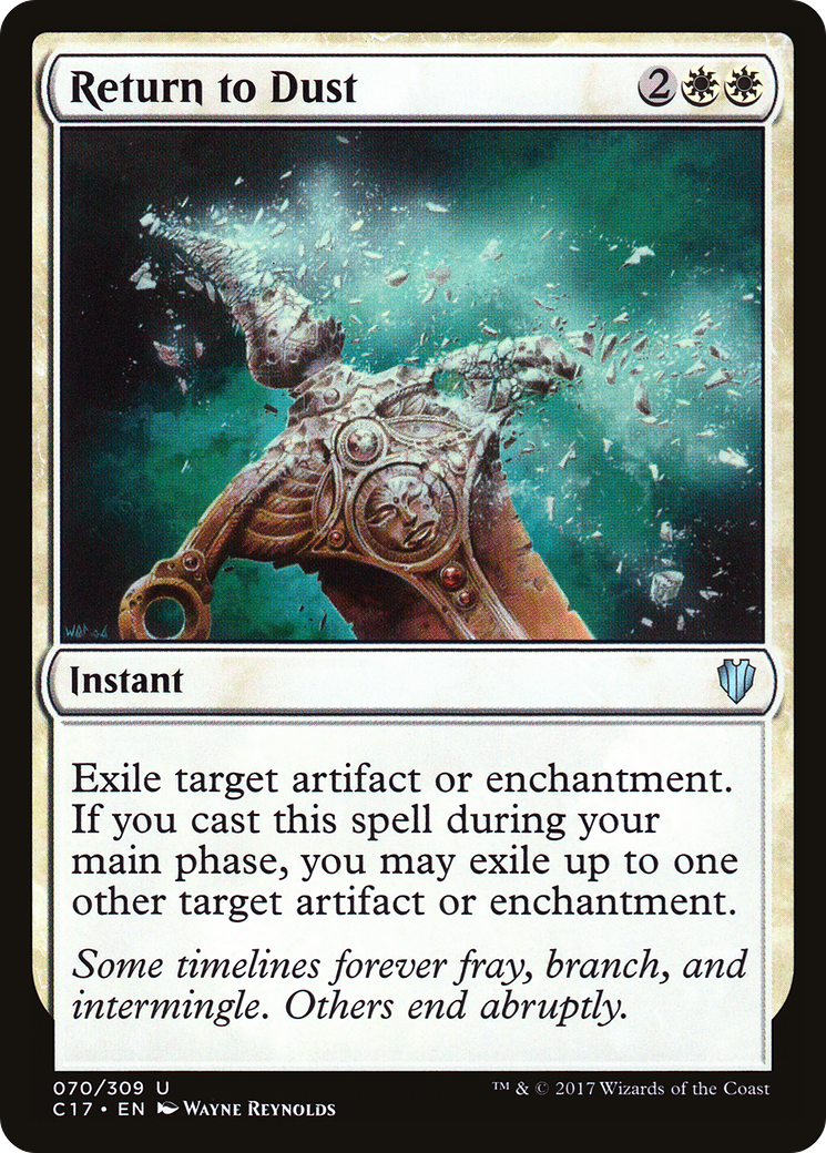 Return to Dust (C17-070) [Commander 2017]