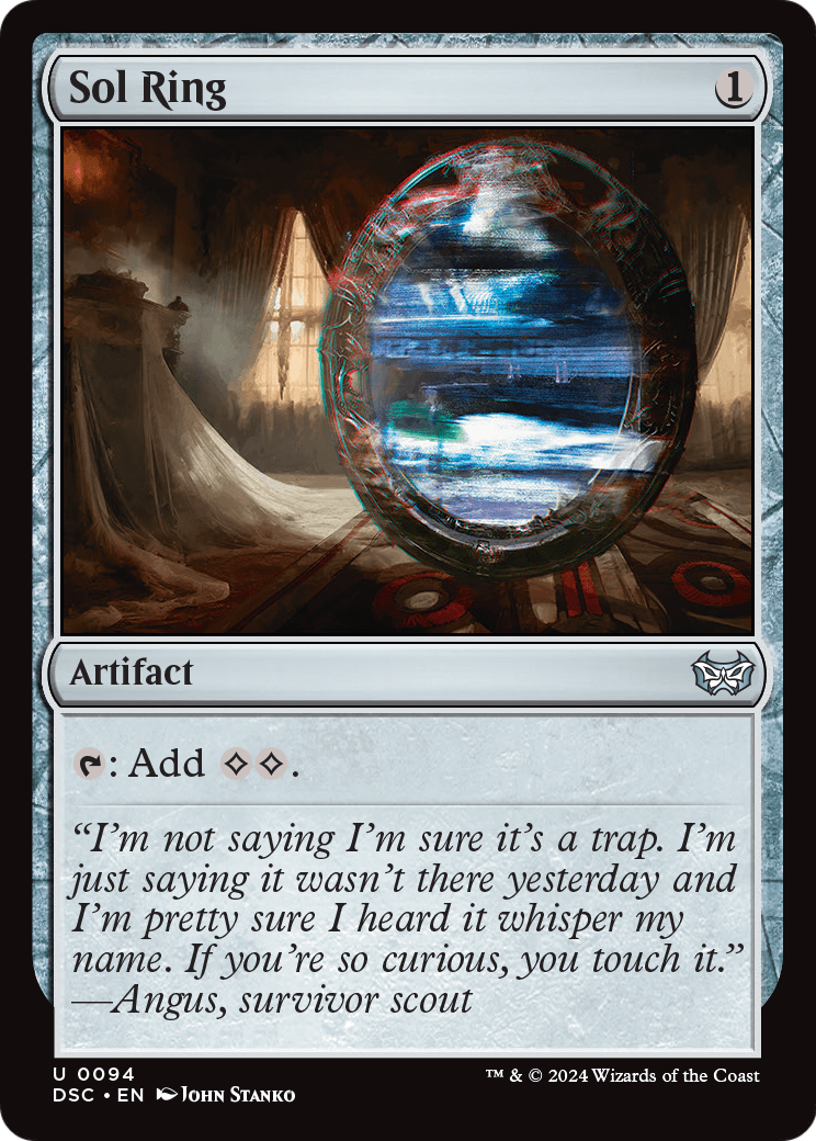 Sol Ring (DSC-094) [Duskmourn: House of Horror Commander]