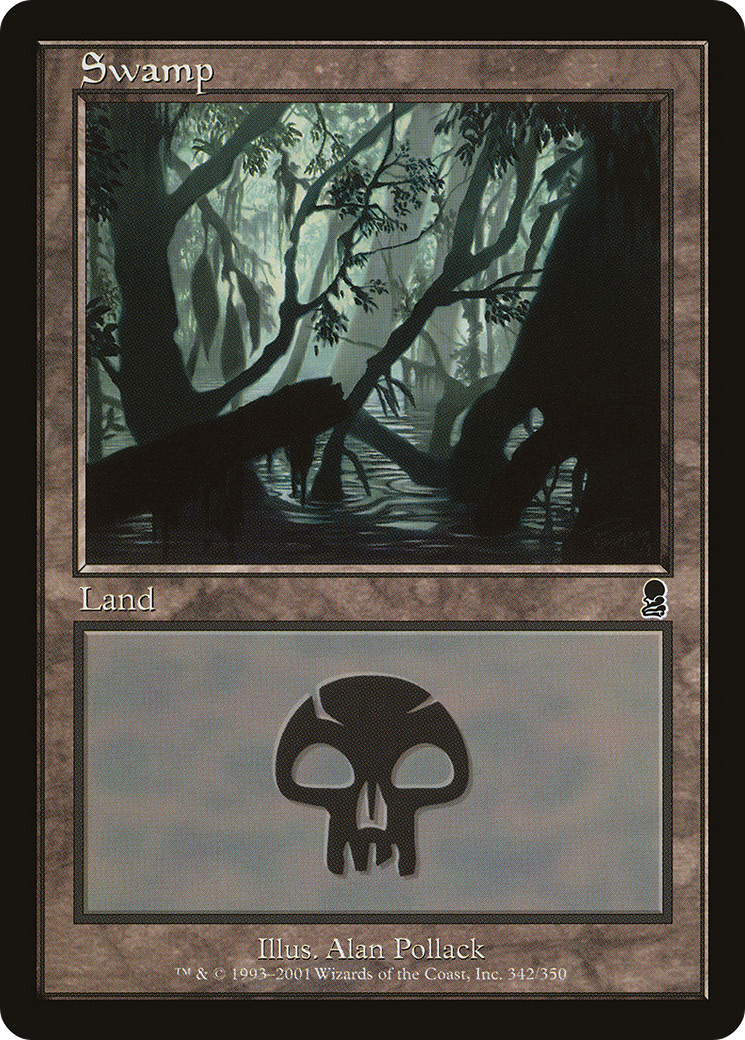 Swamp (ODY-342) [Odyssey] Foil