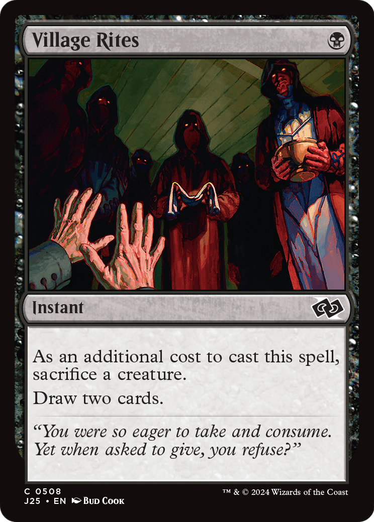 Village Rites (J25-508) [Foundations Jumpstart]