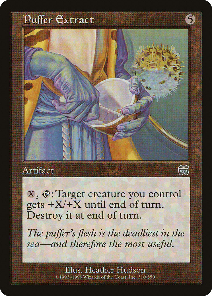 Puffer Extract (MMQ-310) [Mercadian Masques]