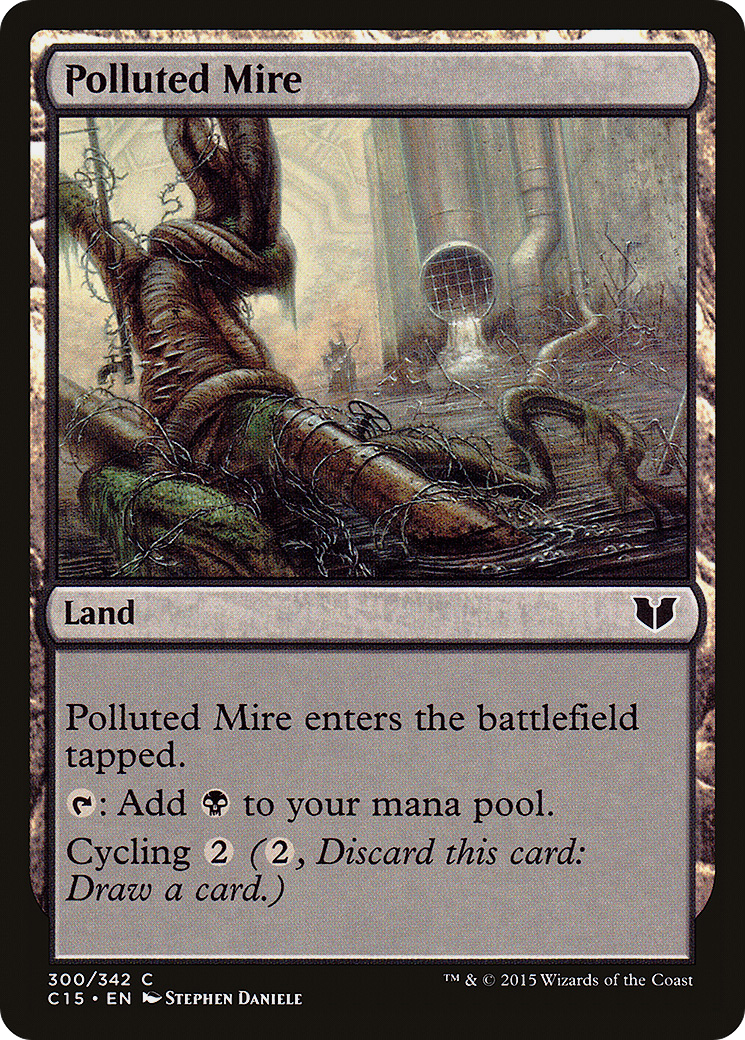 Polluted Mire (C15-300) [Commander 2015]