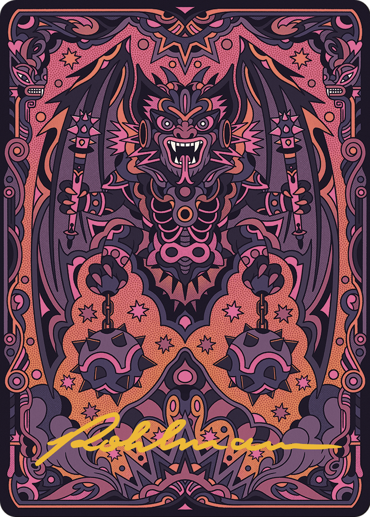 Bloodletter of Aclazotz // Bloodletter of Aclazotz (ALCI-061) (Borderless) [The Lost Caverns of Ixalan Art Series] Foil