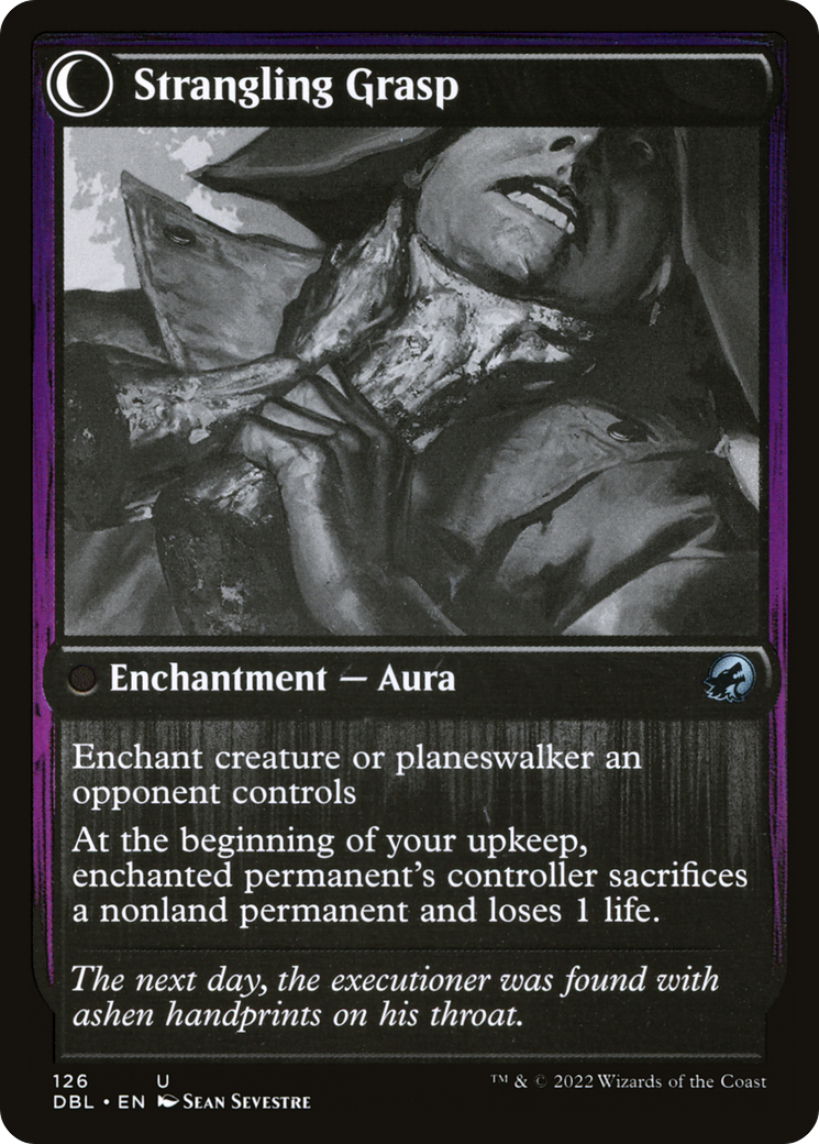 Vengeful Strangler (DBL-126) [Innistrad: Double Feature] Foil