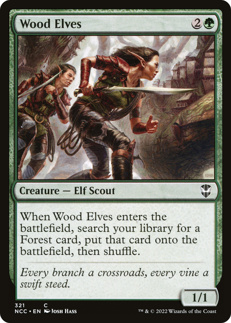 Wood Elves (NCC-321) [New Capenna Commander]