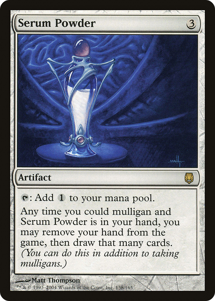 Serum Powder (DST-138) [Darksteel]
