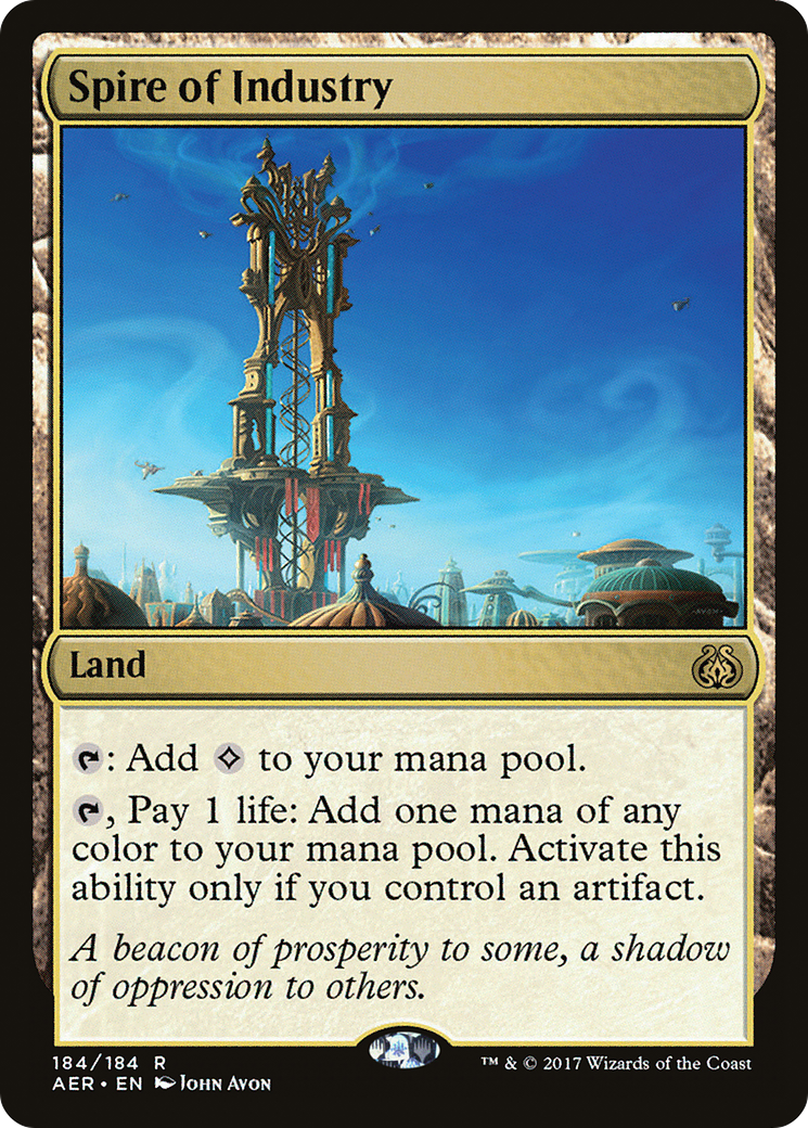 Spire of Industry (AER-184) [Aether Revolt] Foil