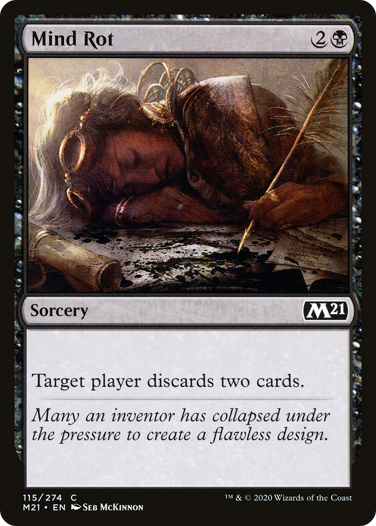 Mind Rot (M21-115) [Core Set 2021] Foil