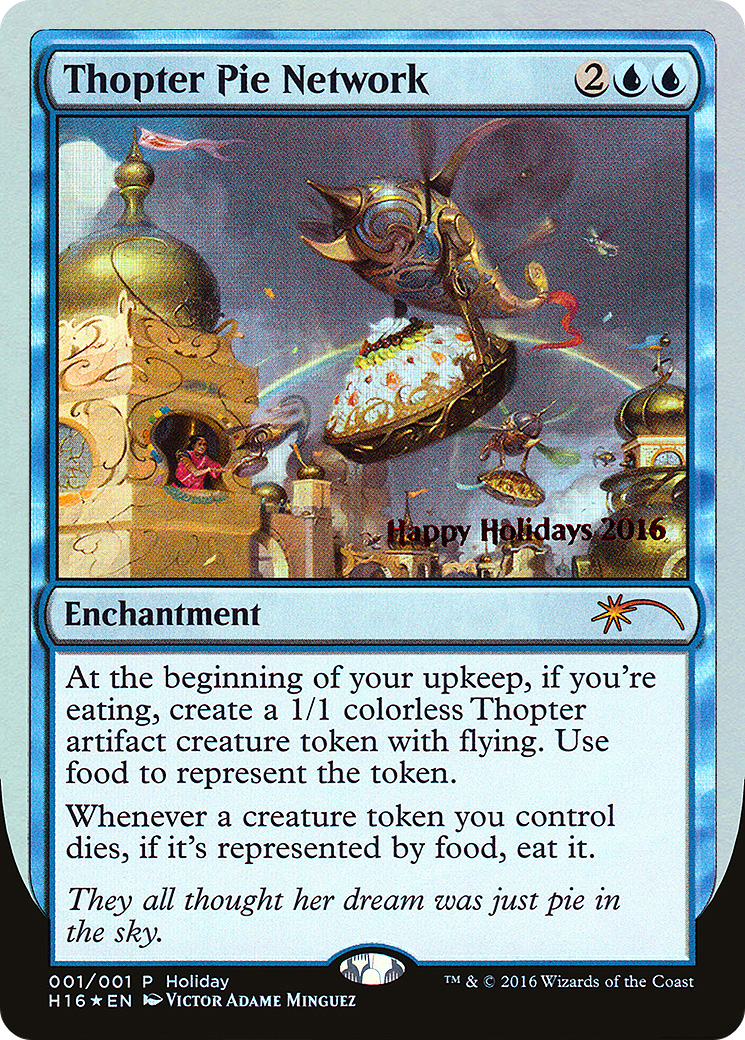 Thopter Pie Network (SPECIAL-001) [Happy Holidays] Foil