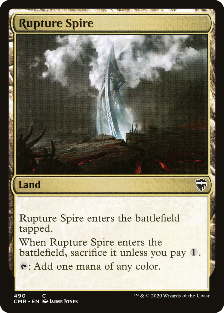 Rupture Spire (CMR-490) [Commander Legends]