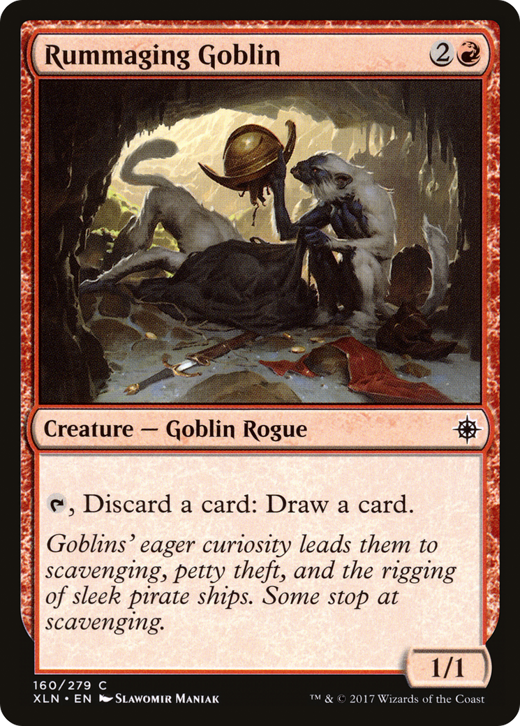 Rummaging Goblin (XLN-160) [Ixalan] Foil