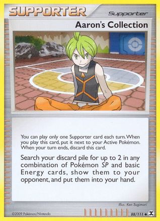 Aaron's Collection (088/111) [Rising Rivals] Reverse Holofoil - Uncommon