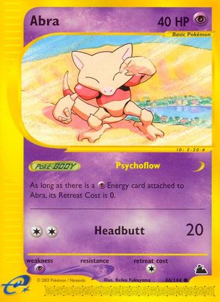 Abra (46/144) [Skyridge] Reverse Holofoil - Common