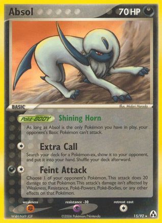 Absol (15/92) [Legend Maker] - Rare