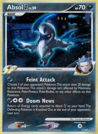 Absol G (1/147) [Supreme Victors] Holofoil - Holo Rare