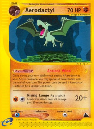 Aerodactyl (1/144) [Skyridge] - Rare