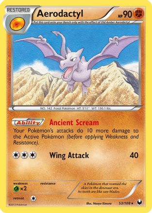 Aerodactyl (53/108) [Dark Explorers] - Rare