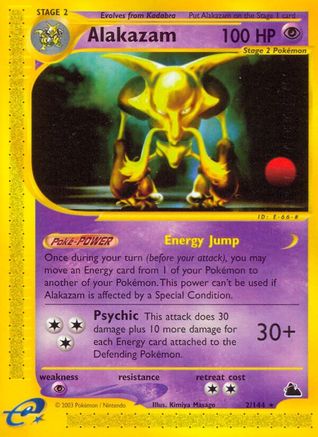 Alakazam (2/144) [Skyridge] Reverse Holofoil - Rare
