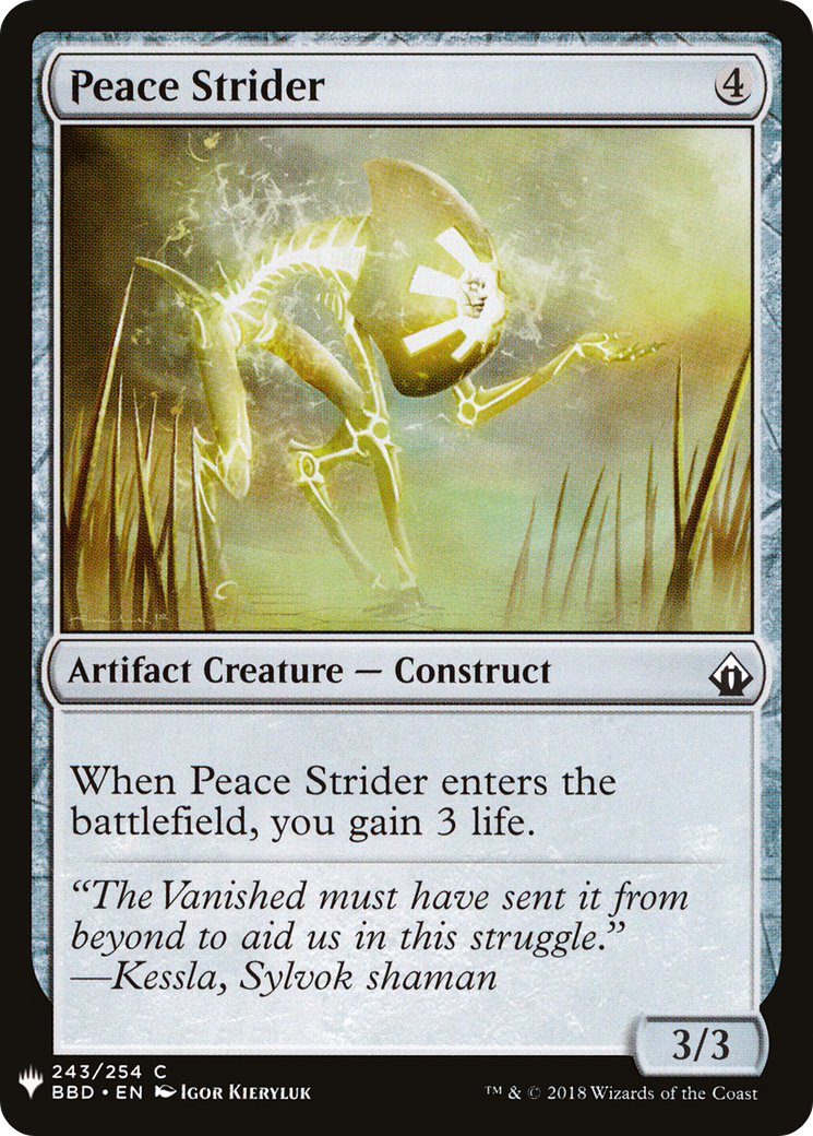 Peace Strider (LIST-BBD-243) [The List]