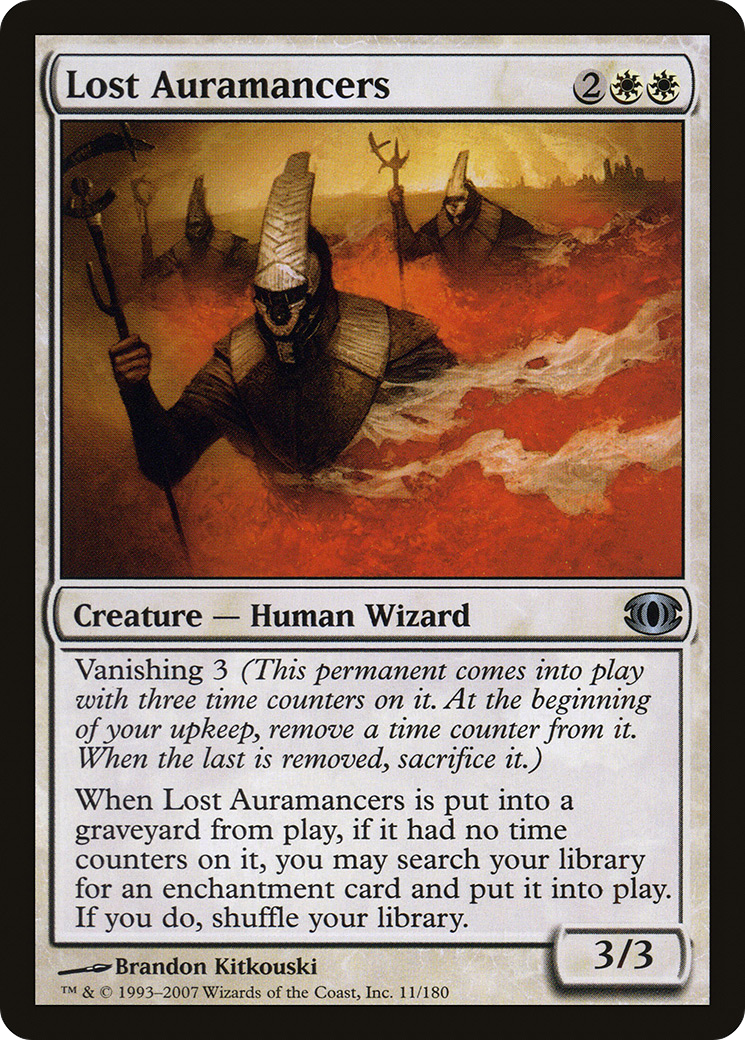 Lost Auramancers (FUT-011) [Future Sight] Foil