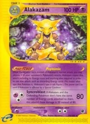 Alakazam (033/165) [Expedition] - Rare