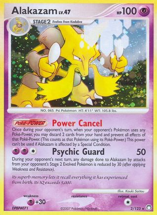 Alakazam (002/123) [Mysterious Treasures] Holofoil - Holo Rare