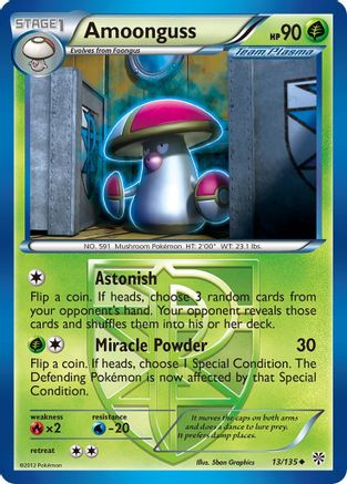 Amoonguss (Team Plasma) (13/135) [Plasma Storm] - Uncommon