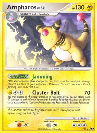 Ampharos (1/017) [POP Series 7] Holofoil - Rare