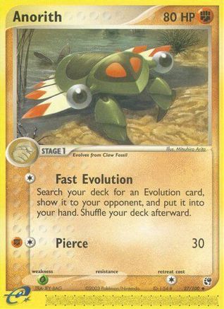 Anorith (27/100) [Sandstorm] Reverse Holofoil - Uncommon