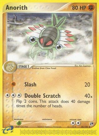 Anorith (28/100) [Sandstorm] Reverse Holofoil - Uncommon