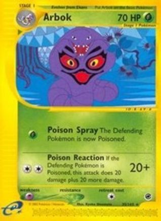 Arbok (35/165) [Expedition] - Rare