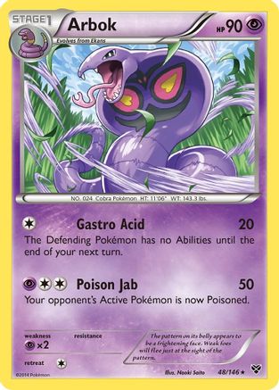Arbok (48/146) [XY Base Set] - Rare
