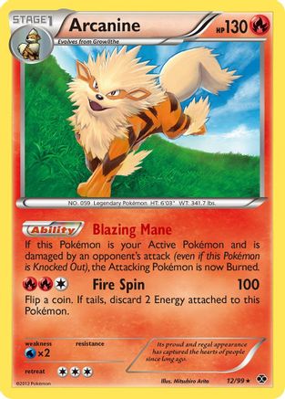 Arcanine (012/99) [Next Destinies] - Rare