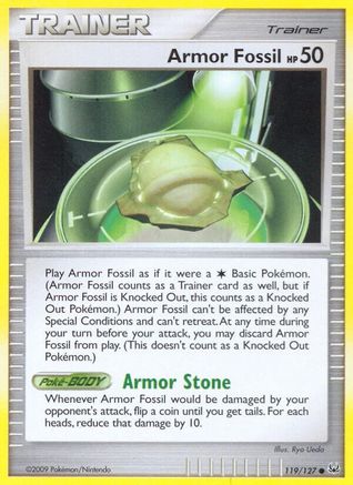 Armor Fossil (119/127) [Platinum] - Common