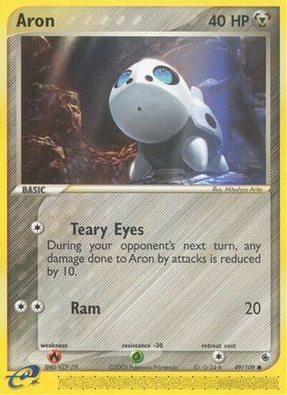 Aron (49/109) [Ruby and Sapphire] Reverse Holofoil - Common