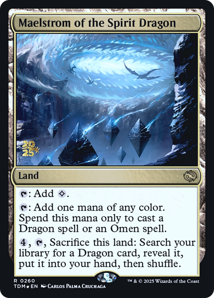 Maelstrom of the Spirit Dragon (PRE-260) [Prerelease Cards] Foil