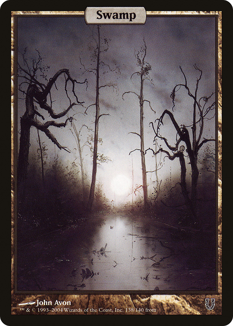 Swamp - Full Art (UNH-138) [Unhinged] Foil